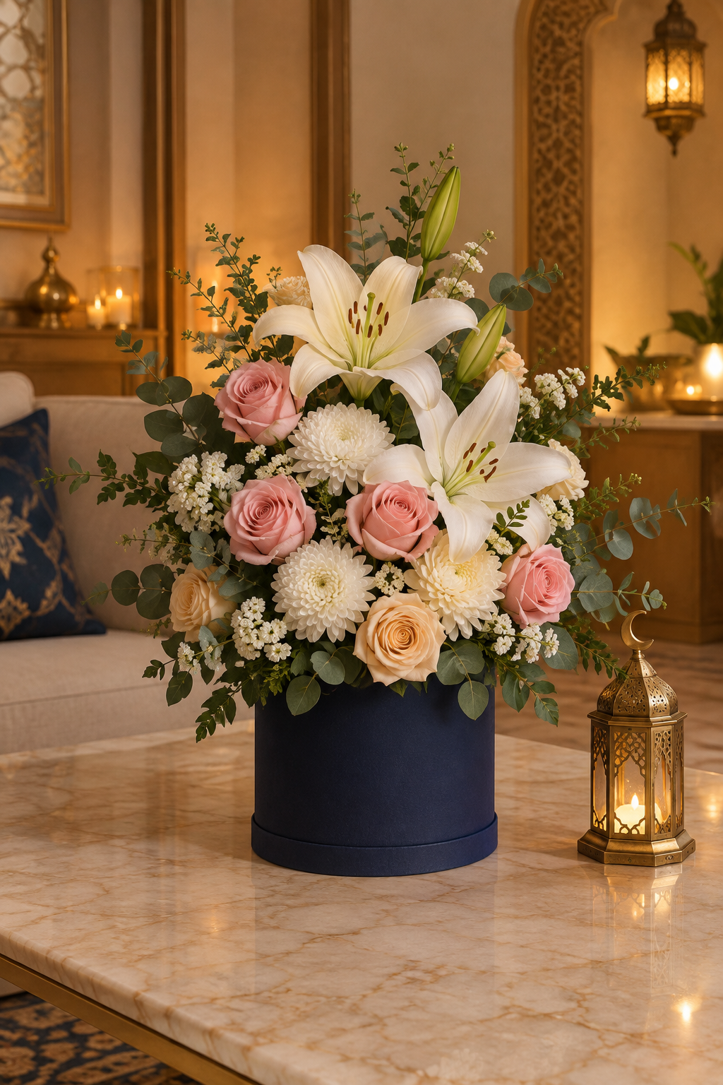 Premium festive floral arrangement