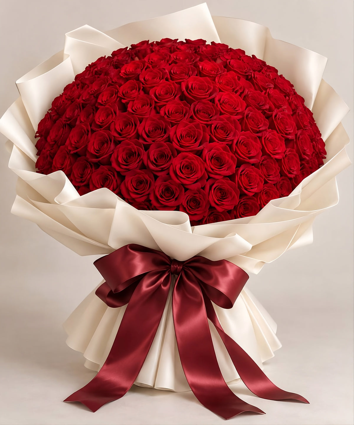 Love Notes in 51 Red Roses