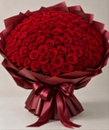Red Roses – Luxury Burgundy Wrap